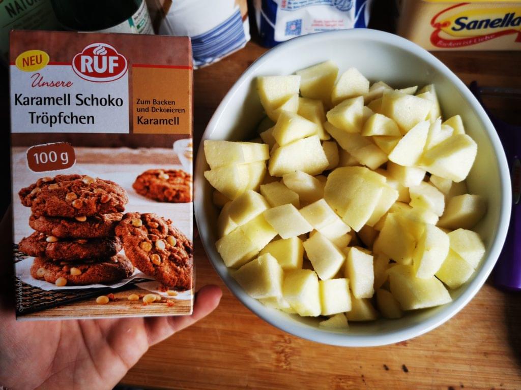 Apfel Karamell Muffins – Snik and tasty